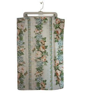 Vintage Montgomery Ward Percale Standard Pillowcase Floral Cotton USA Lot 2